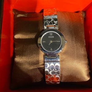 Coach Monogram Bangle Watch
